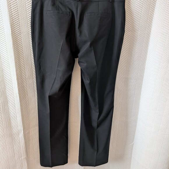 Banana Republic Martin Fit Petite Black Wool Trousers Size 6P - Picture 5 of 9